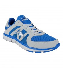 Vostro Grey Blue Sports Shoes for Men - VSS0045